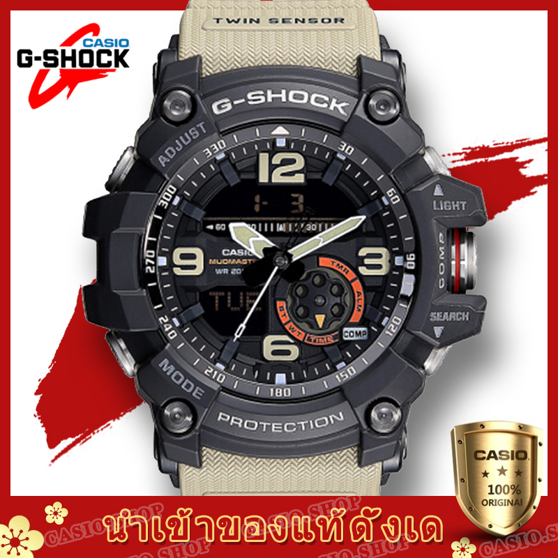 Casio G-Shock Mudmaster Men Watch Model GG-1000-1A3 (black/green)（ของ ...