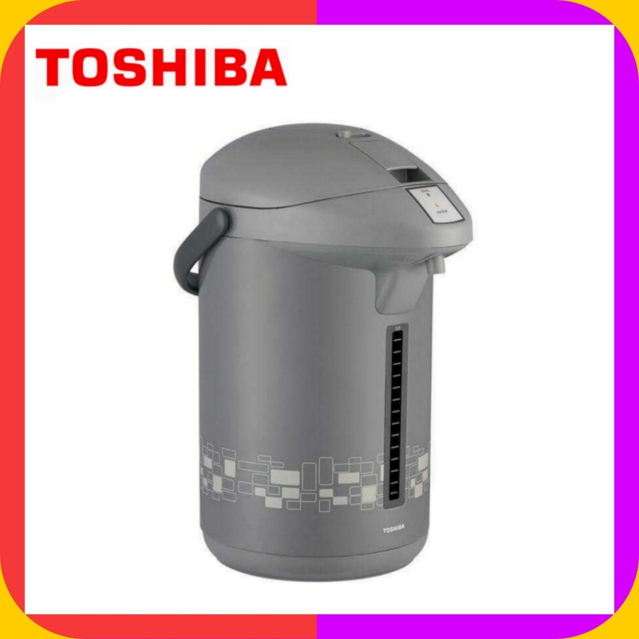 TOSHIBA กระติกน้ำร้อนไฟฟ้า โตชิบา 3.3 ลิตร รุ่น PLK-G33ESG สีเทา TOSHIBA Electric Kettle 3.3L Model PLK-G33ESG Gray