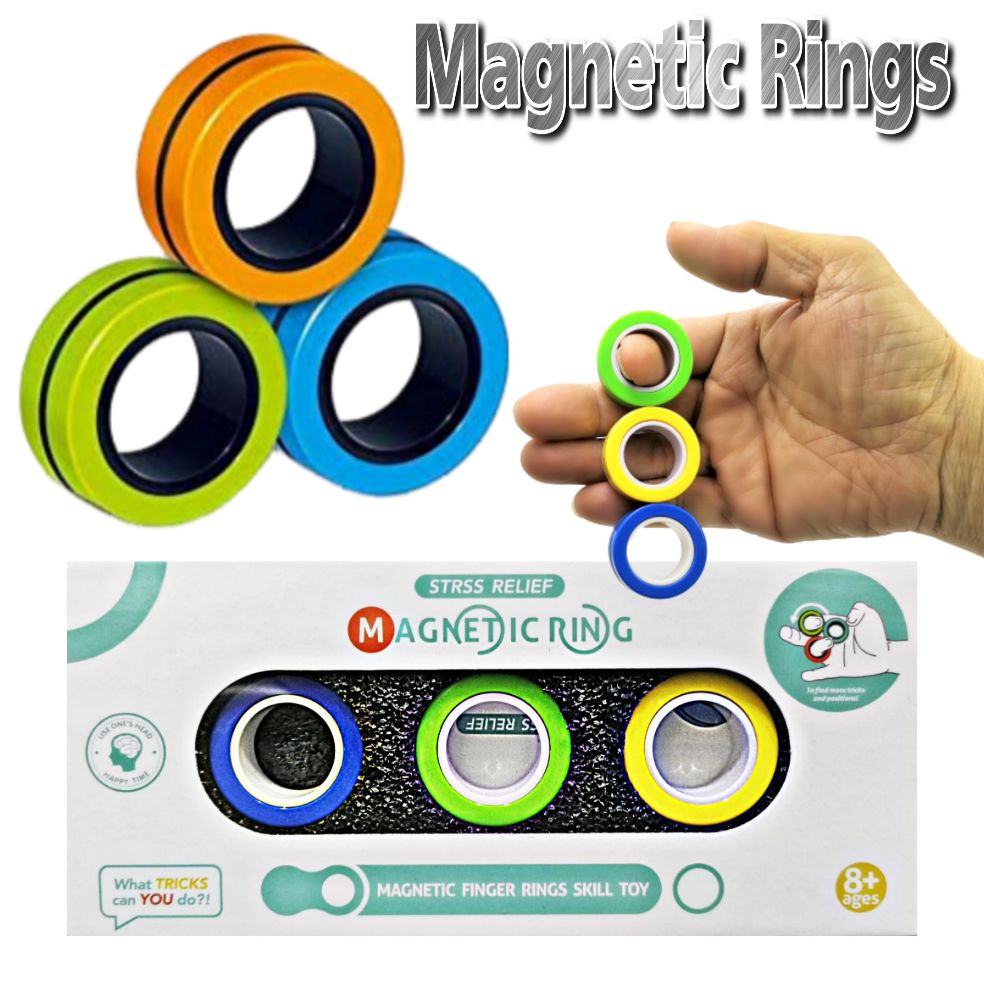 FinGears Magnetic Ring Box set ห่วง แม่เหล็ก ฝึกสมาธิ