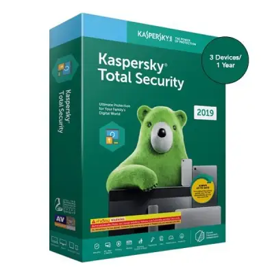 Kaspersky TOTAL Security - 3 Devices, 1 Year