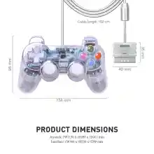 ภาพขนาดย่อของภาพหน้าปกสินค้าจอย ps2 แท้ ANALOG CONTROLLER PSII-710 จอยเกมส์ Playstation II จอยเกมส์เพลย์สเตชั่น2 จอยเกมส์เพลย์2 play2 จอยplay2 จอยเกมส์play2 จอยเกมส์สติ้ก จอยเกมส์อนาลอก JoyStick จากร้าน OKER ELECTRONIC บน Lazada ภาพที่ 3