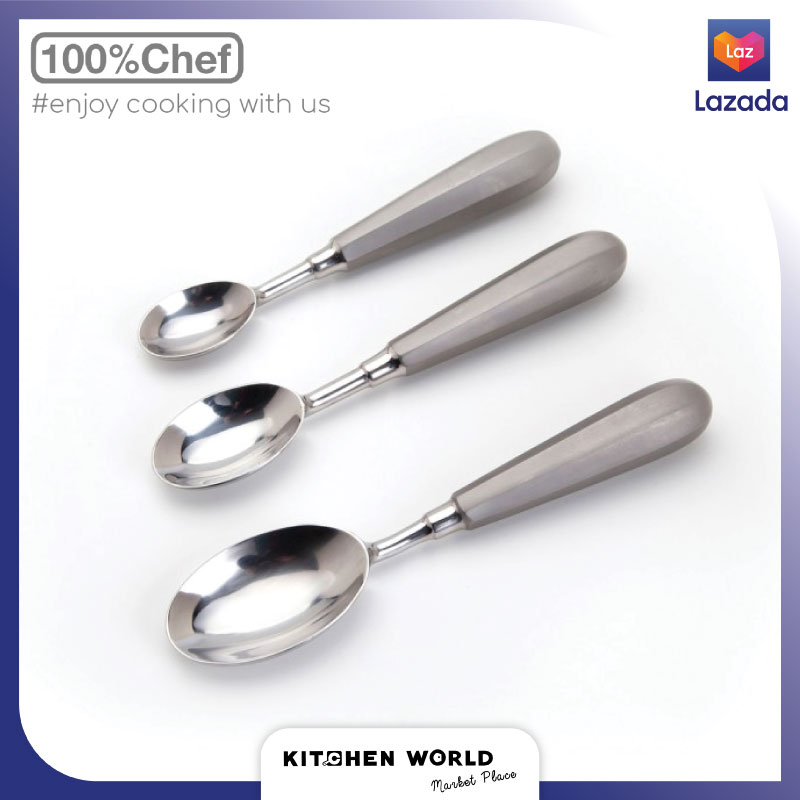 100 Chef P/64595 Perfect Quenelles Spoon Lazada.co.th