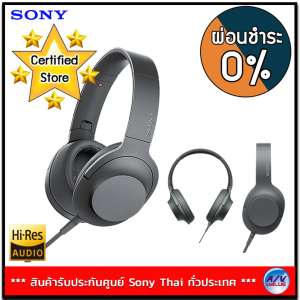 Sony หูฟังครอบหู h.ear on 2 รุ่น MDR-H600A สีดำ