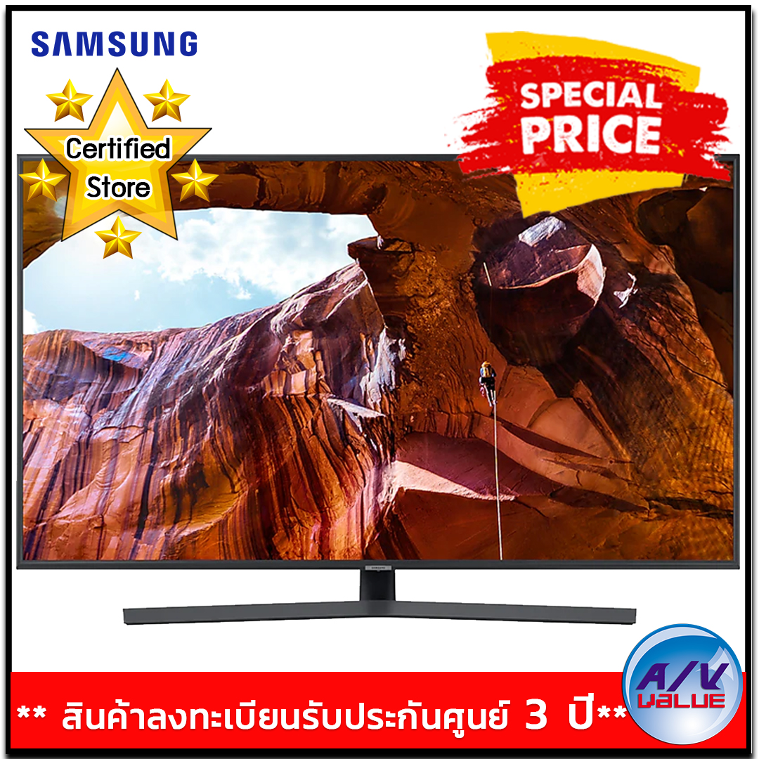 Samsung TV รุ่น 65RU7400 ขนาด 65 นิ้ว UHD Flat TV Series 7 ( UA65RU7400K ) (2019)