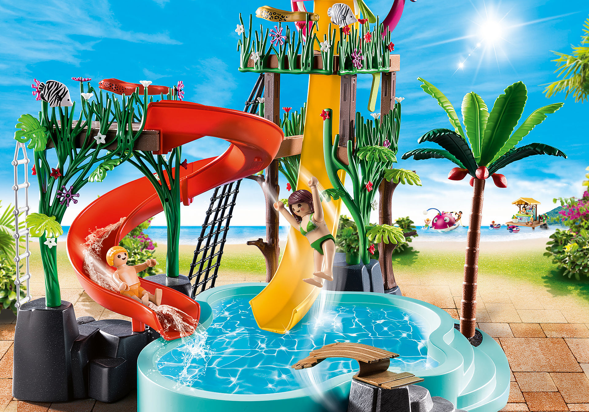 playmobil-70609-aqua-park-water-park-with-slides