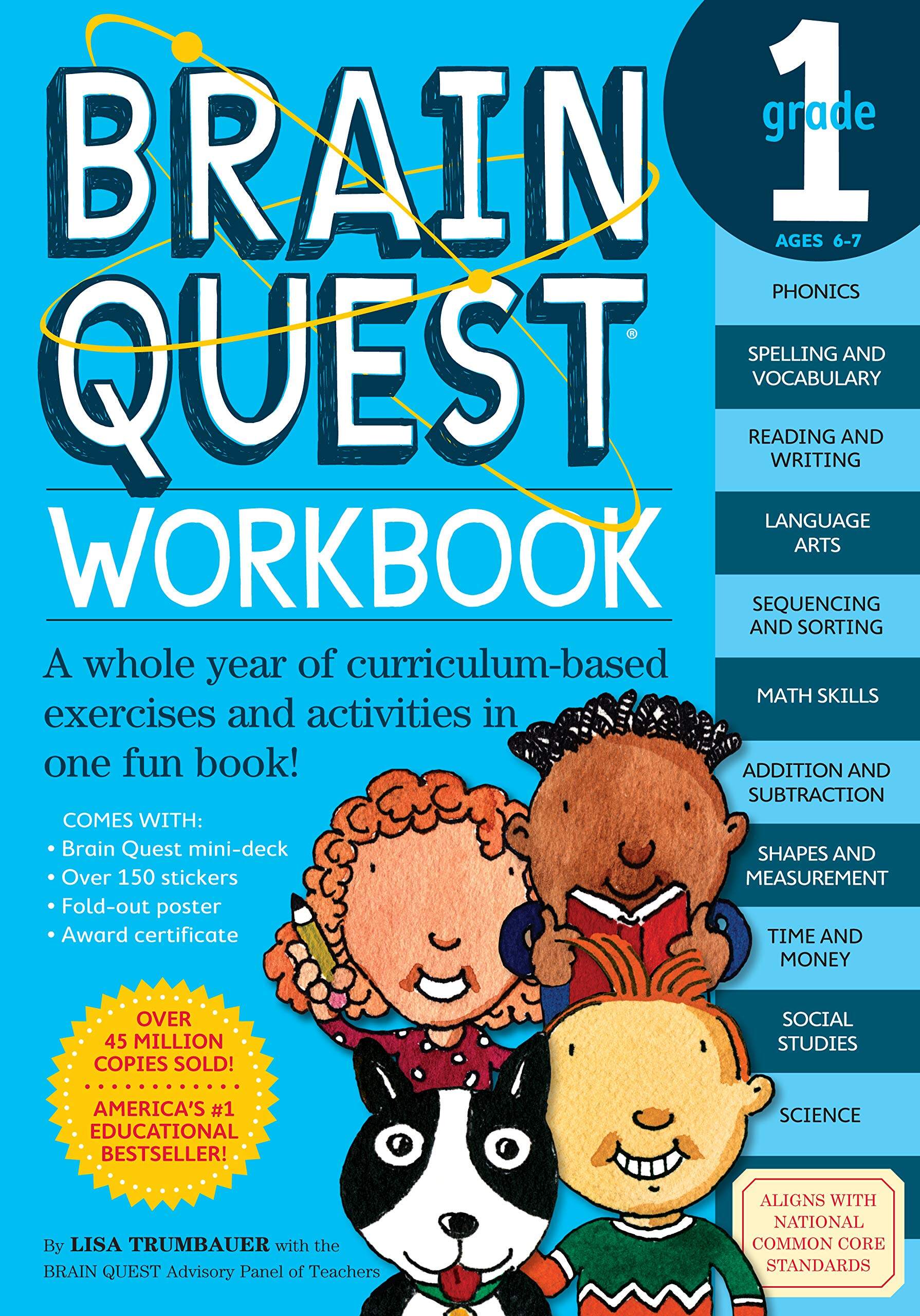Brain Quest Workbook Grade 1 หนังสือภาษาอังกฤษพร้อมส่ง - Mama Reada -  Thaipick