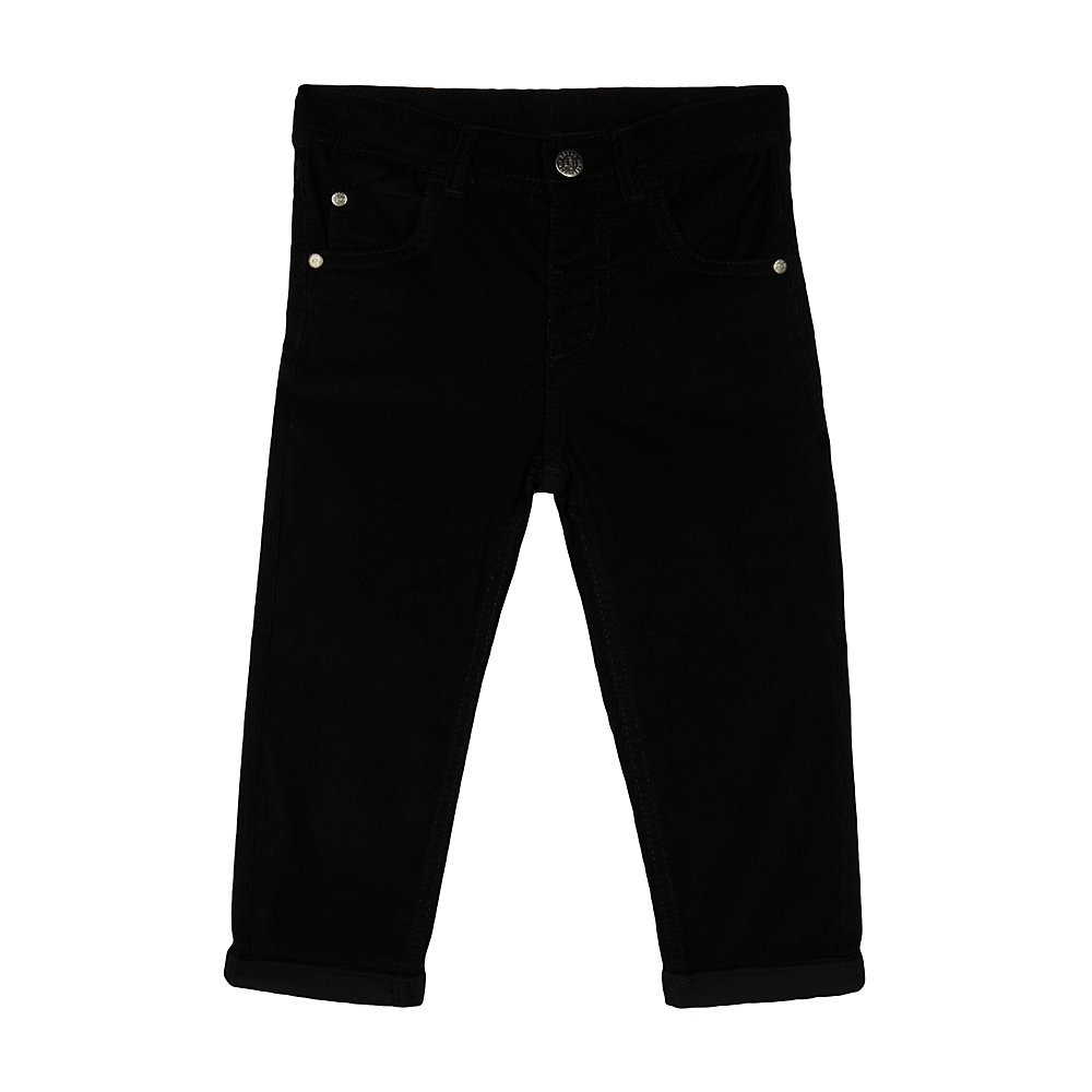 กางเกงขายาวเด็กผู้ชาย Mothercare black cord trousers TE058
