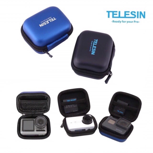TELESIN Mini Portable Waterproof Bag กระเป๋าเก็บกล้อง GoPro Hero 6/5/4/3/ 4K Action Camera