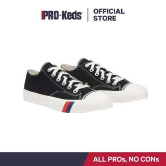 รองเท้า PRO-KEDS PK54468 ROYAL LO CORE CANVAS BLACK รองเท้าผ้าใบผู้ชาย แบบผูกเชือก สีดำ