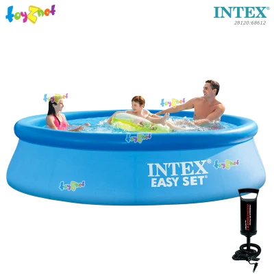 Intex 10ft Easy Set Pool no.28120 + DQI Air Pump