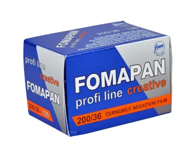 Fomapan 200 ฟิล์มขาวดำ 135-36 Profi Line Creative Black and White Film By Foma สำหรับกล้องถ่ายรูป