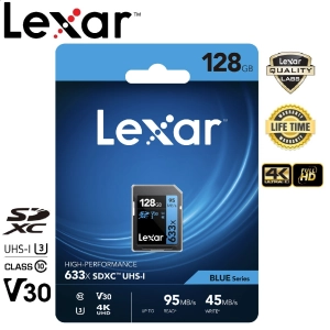 สินค้า Lexar 128GB High-Performance SDXC 800x (120MB/s)