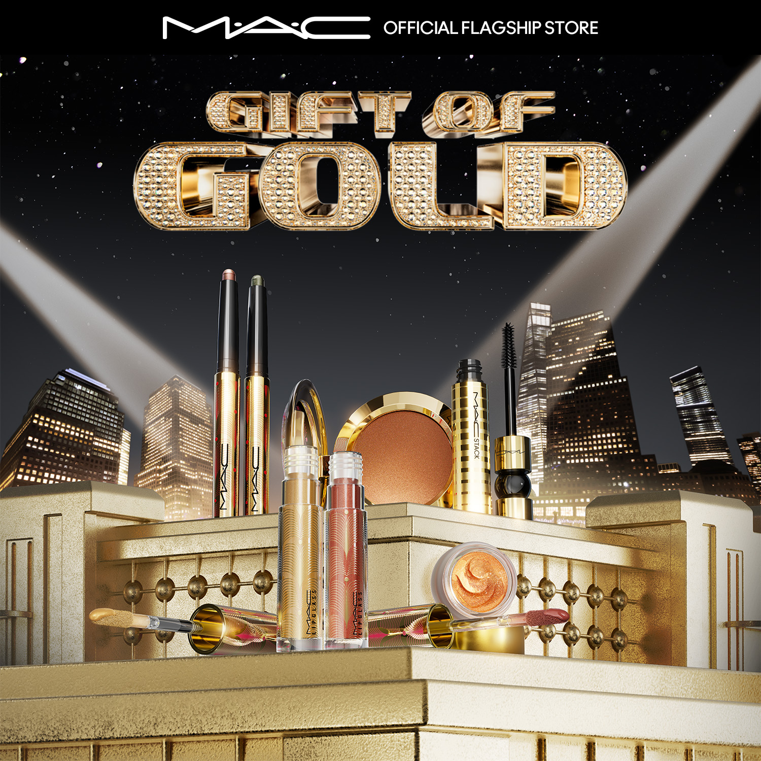 MAC Prime Goldmine Duo เซ็ตติ้งสเปรย์ FIX ORIGINAL 100 มล. และ แมค ...