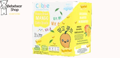 มะม่วงกรอบฟรีซดรายทรงเต๋า ตรา คิ้วบ์ (Cubbe – Freeze Dried Mango Cube Snack)