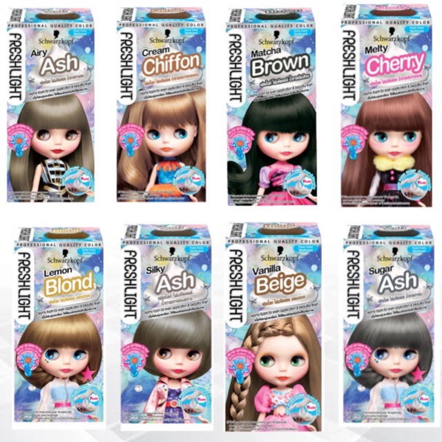 Schwarzkopf Freshlight Foam Hair Color ชวาร์สคอฟ เฟรชไลท์ โฟม โฟม