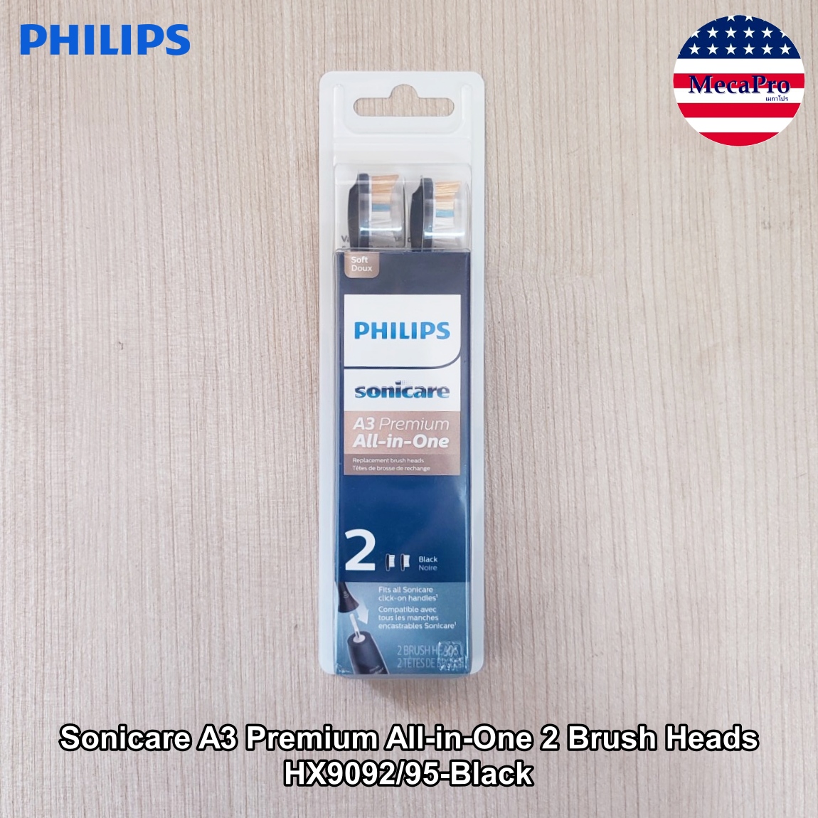 Philips® Sonicare A3 Premium AllinOne 2 Brush Heads ฟิลิปส์ หัว