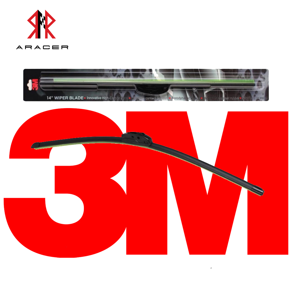 3M ใบปัดน้ำฝนรุ่นซิลิโคน Frameless แนบสนิทปัดน้ำฝนได้ดีเยี่ยม ขนาด14-26 นิ้ว จำนวน 1 ชิ้น **ซื้อ 2 ชิ้นให้กดสินค้าใส่ตะกร้าให้ครบ 2 ชิ้นแล้วค่อยทำการชำระเงิน **