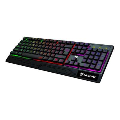NUBWO คีย์บอร์ดเกมมิ่ง มีไฟ Mutant Gaming keyboard รุ่น NK-19