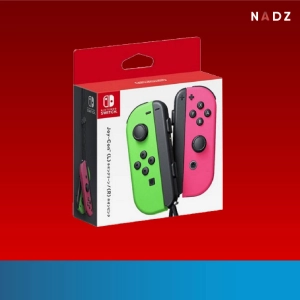สินค้า Nintendo Switch : Joy Con Controllers (Green / Pink)