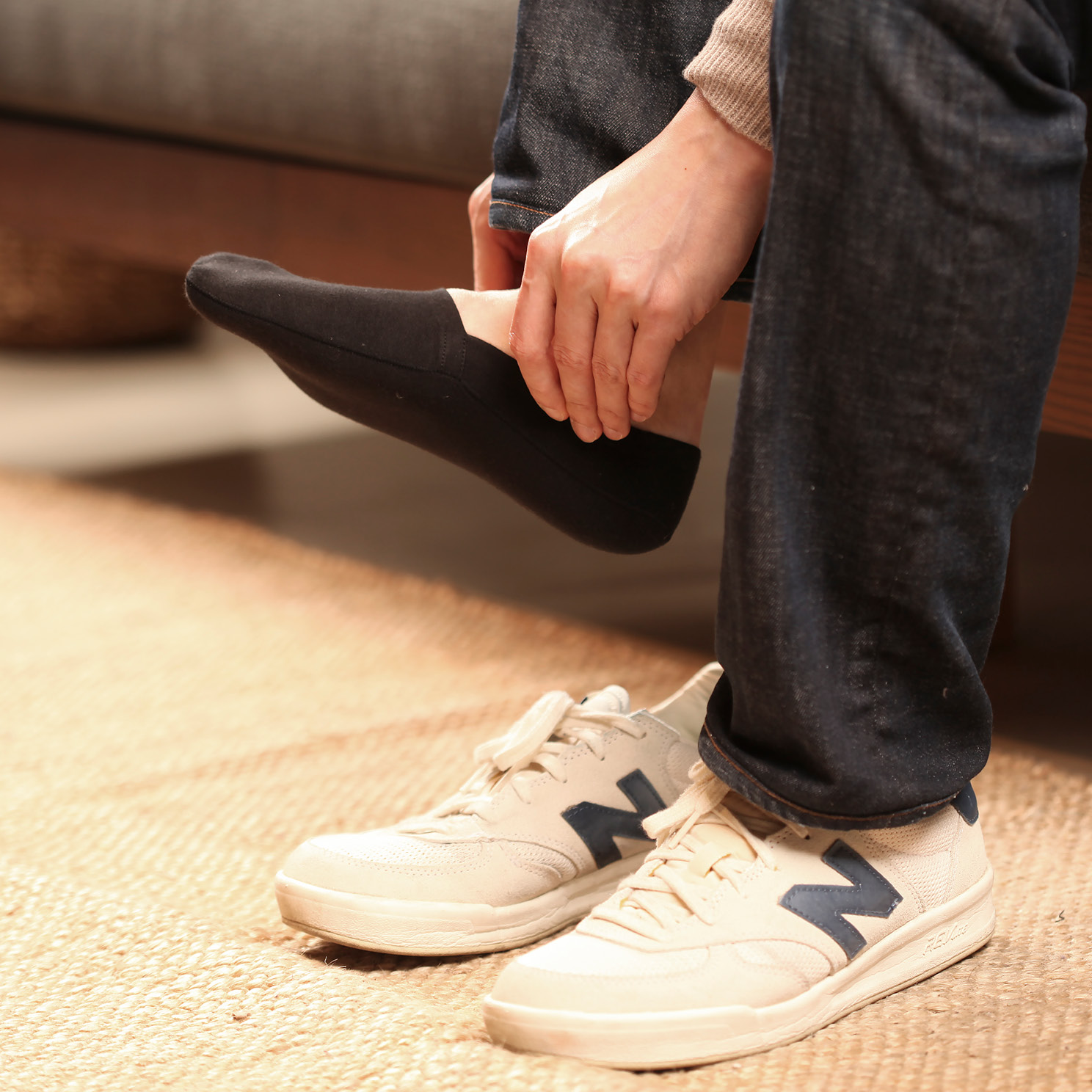 Storm Empire By elago Premium No Show Sock For Unisex 3 Pairs ถุงเท้า