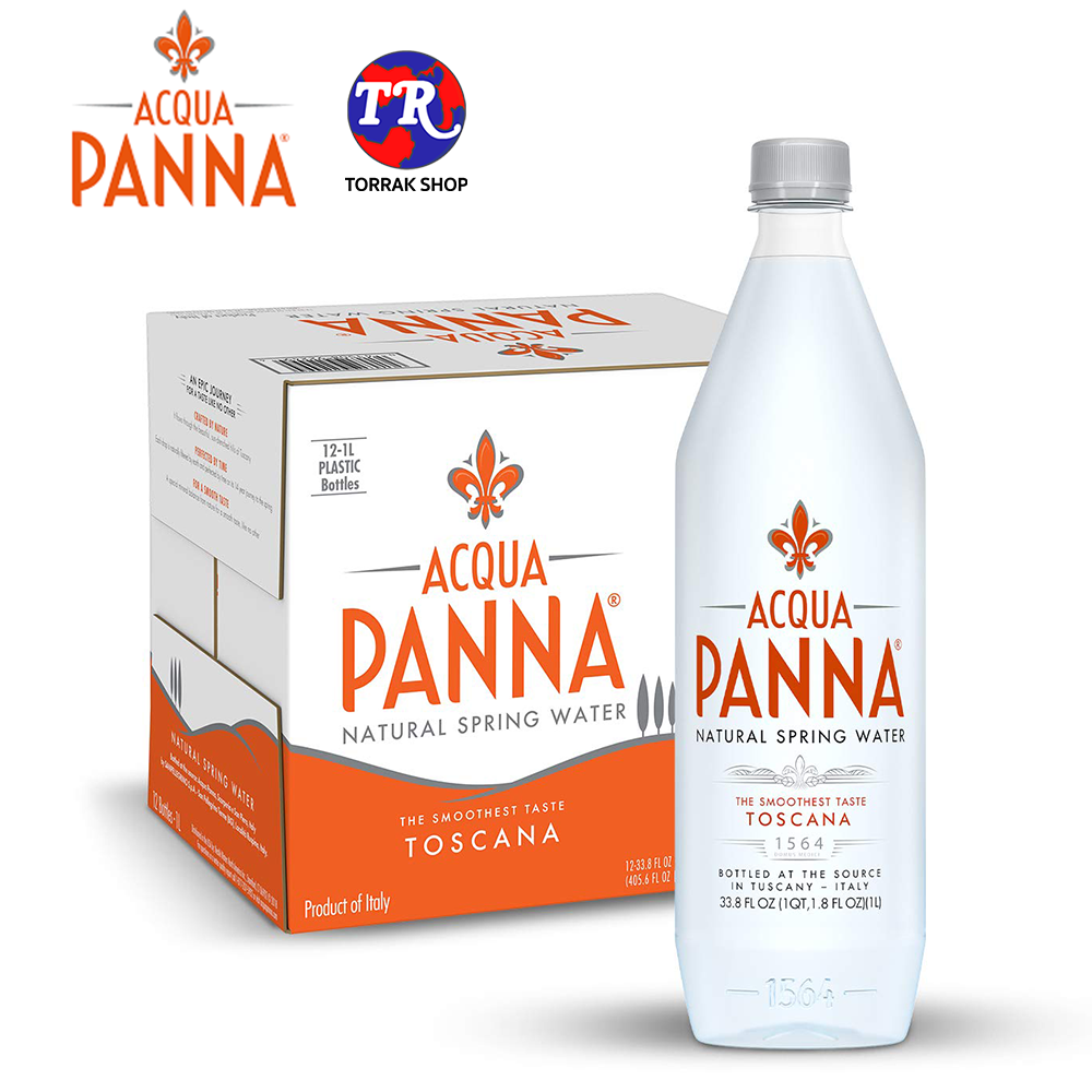 Acqua Panna Mineral Water อควาปานน่า น้ำแร่ธรรมชาติ จากเทือกเขา แอเพนนาย ขนาด 1000ml x 12 bottles