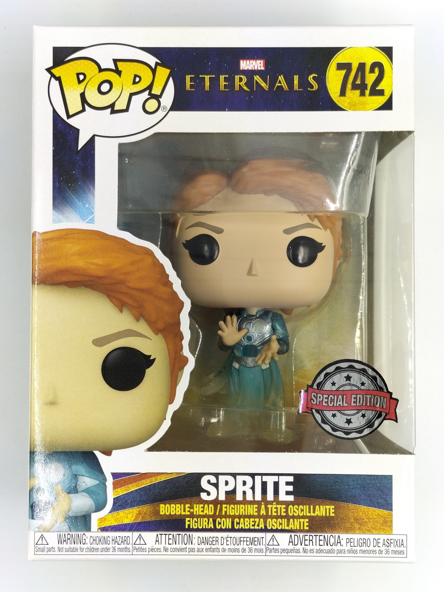 Funko Pop! Marvel: Eternals - Kingo - Marvel Comics - Fumetti Marvel - Figura in Vinile da Collezione - Idea Regalo - Merchandising Ufficiale - Giocattoli per Bambini e Adulti - Comic Books Fans