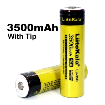 (1ก้อน) BATT LiitoKala Lii-35S 18650 battery 3.7V 3500mAh rechargeable lithium battery