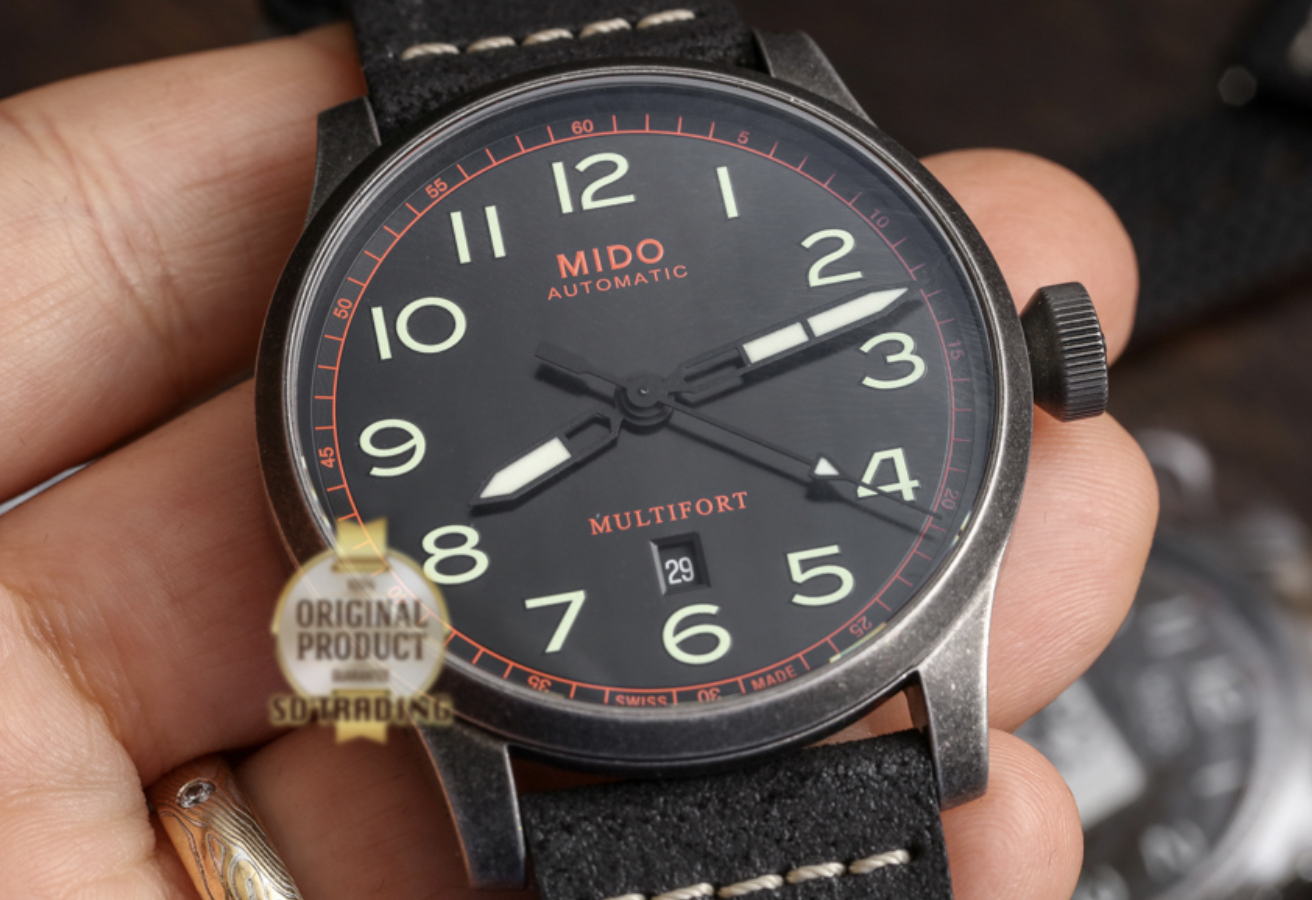 極美品・希少❭ミドーマルチフォートM032.607.36.050.09 Mido Men's