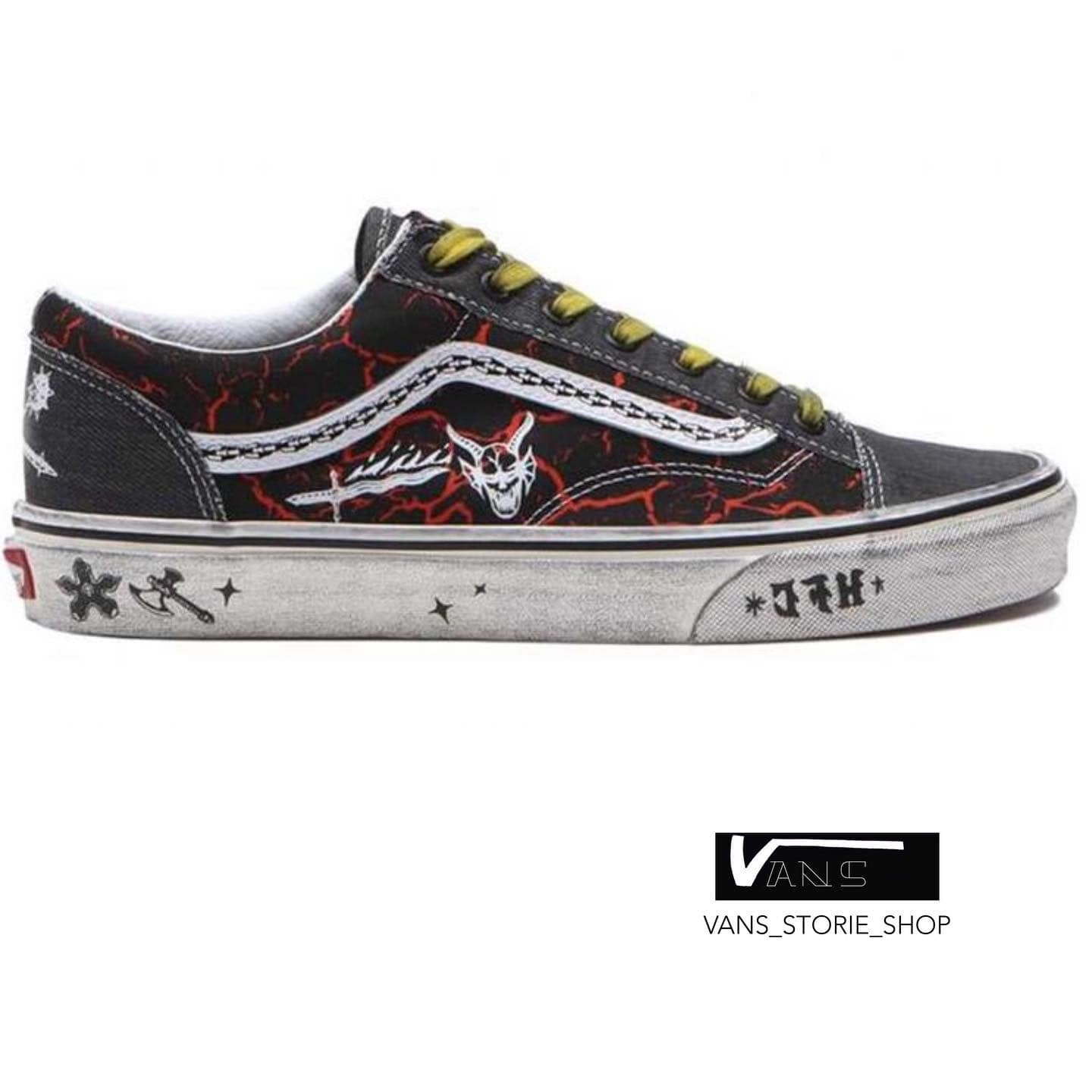 Stranger things x outlet vans