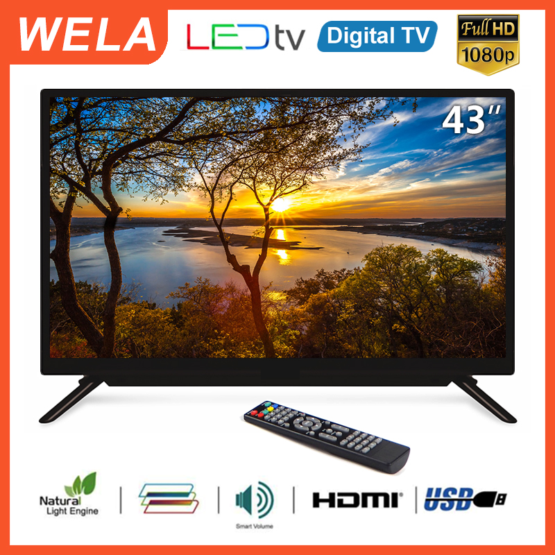 WELA ทีวี 43 นิ้ว DIGITAL TV LED Full HD 1080P