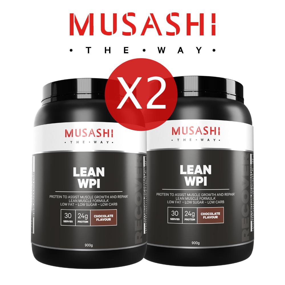 Lean Whey Protein Isolate 900g X2