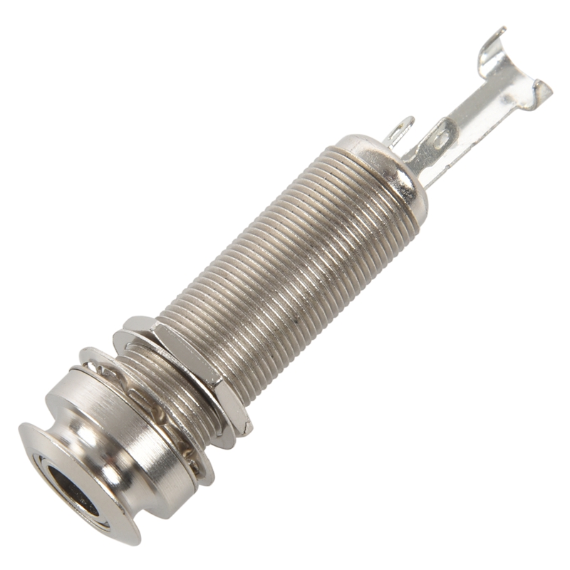 10PCS Guitar Pickup Endpin Output Jack Nickel Strap Lock Chrome Lazada