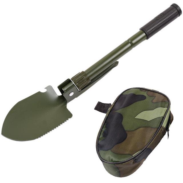 Multi function Camping Portable Folding Survival Foldable Shovel Spade