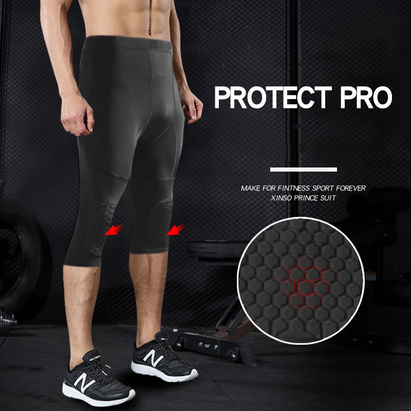 Dream Hunter Sport Safety AntiCollision Basketball Shorts Men Fitness
