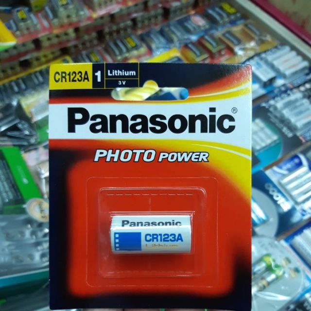 ถ่าน CR123A Panasonic GP Kodak PKcell (CR17345) Lithium 3V 1ก้อน ของใหม่
