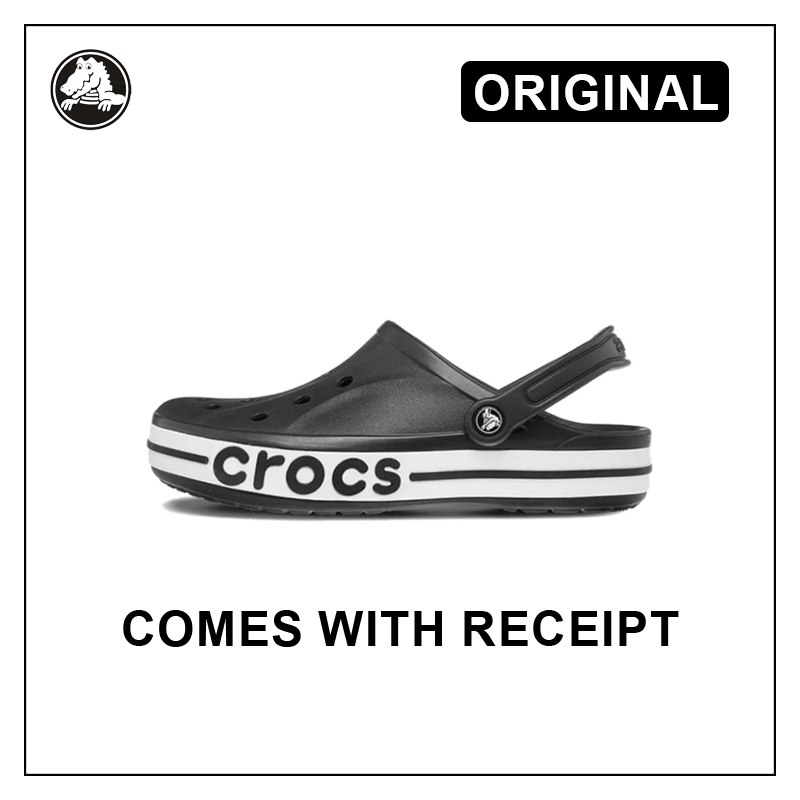 AUTHENTIC SHOES CROCS BAYABAND CLOG SANDALS 205089066 WARRANTY 5 YEARS