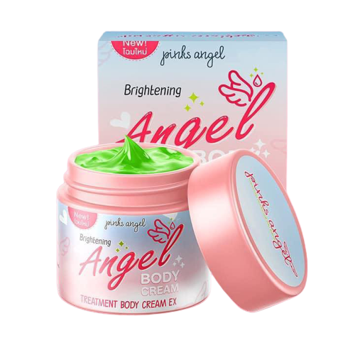 (ของแท้) Pink Angel Brightening Angel Body Cream ไบร์ทเทนนิ่ง แองเจิ้ล
