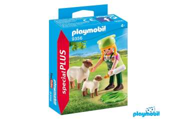 Playmobil 9356 Specials Plus Farmer with Sheep Figure เพลย์โมบิล สเปเชียลพลัส ชาวนา และแกะน้อย(PM-9356)