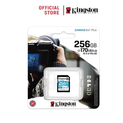 Kingston 256GB Canvas Go! Plus SD Card Full HD & 4K UHD 170MB/s (SDG3/256GB)