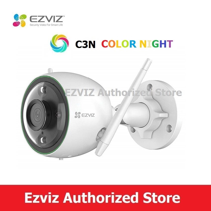 Ezviz กล้องวงจรปิดไร้สาย C3N Wifi ip camera 2.0MP Full HD BY EZVIZ Authorized Store