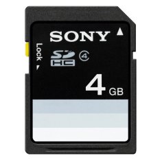 Sony SDHC/SDXC 4 GB