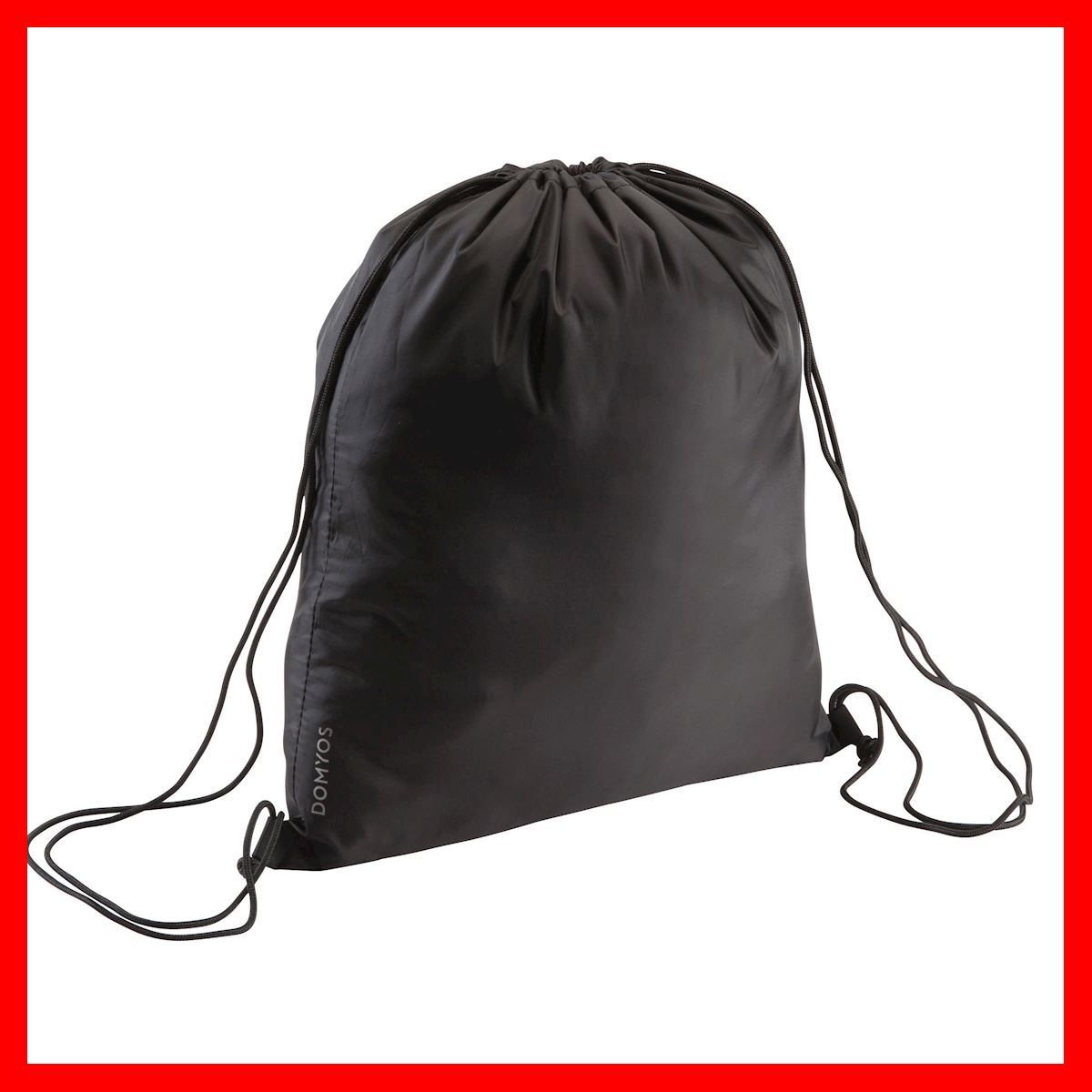 Fold-down Fitness Shoe Bag - Black