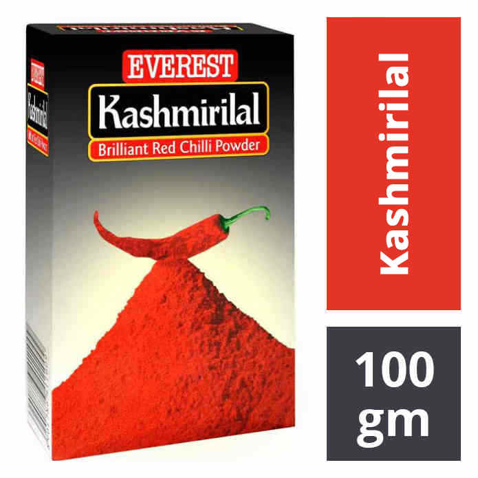 Everest Kashmirilal Brilliant Red Chili Powder 100g พริกป่นแดง