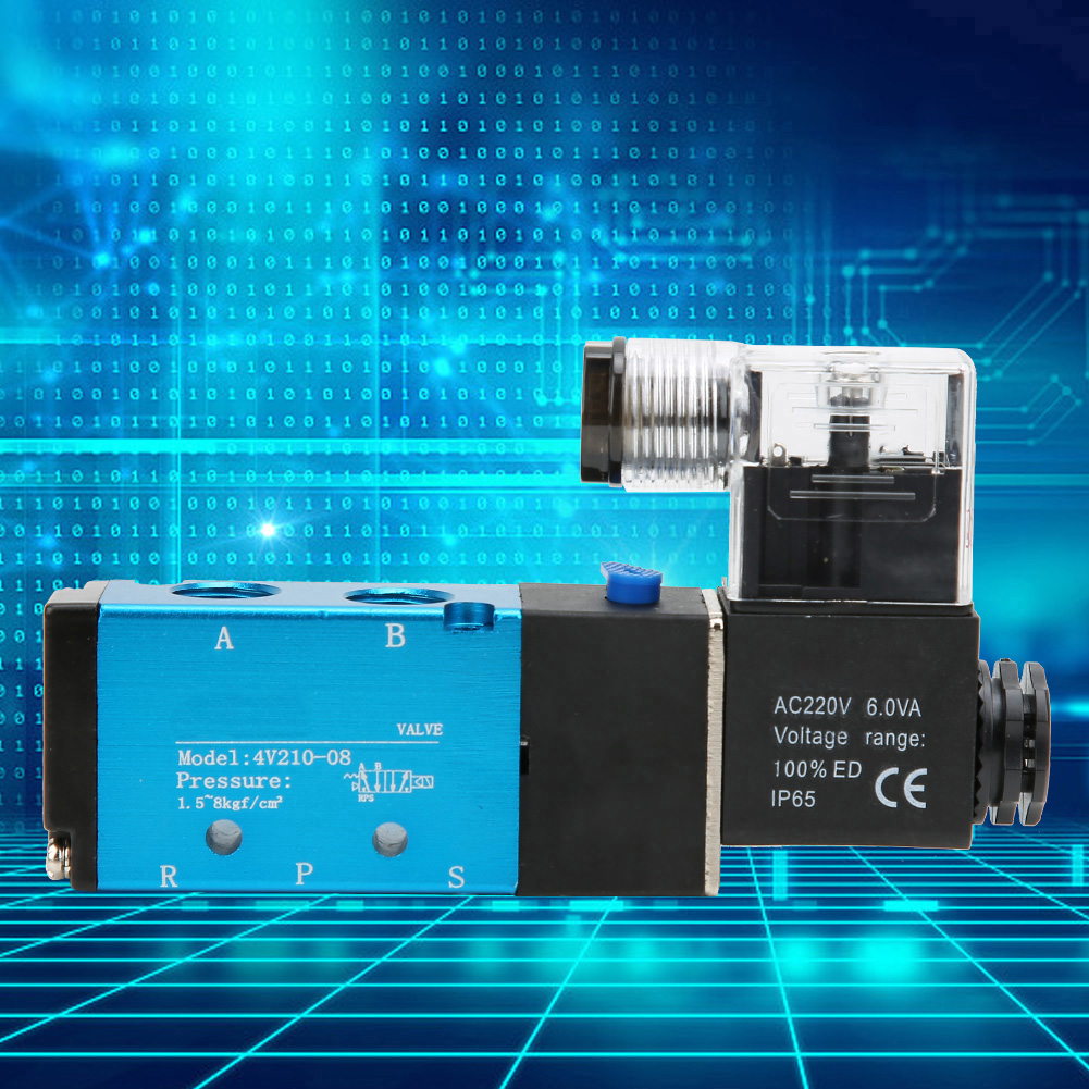 2 Position Valve Outstanding Safety Reliable Practical 5 Way Valve for Industrial Use