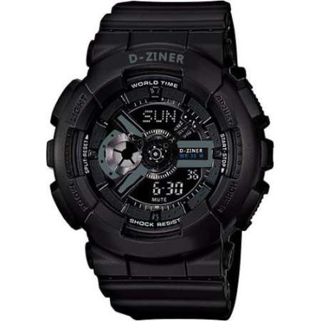 D-ZINER 8066 แถมกล่องแบรนด์ D-ZINER สายRubber สไตล์ G-SHOCK  LIMITED EDITION BA-110-1A DR ใช้ได้ 2 ระบบ ดูวันที่ ตั้งปลุก จับเวลา กันน้ำได้