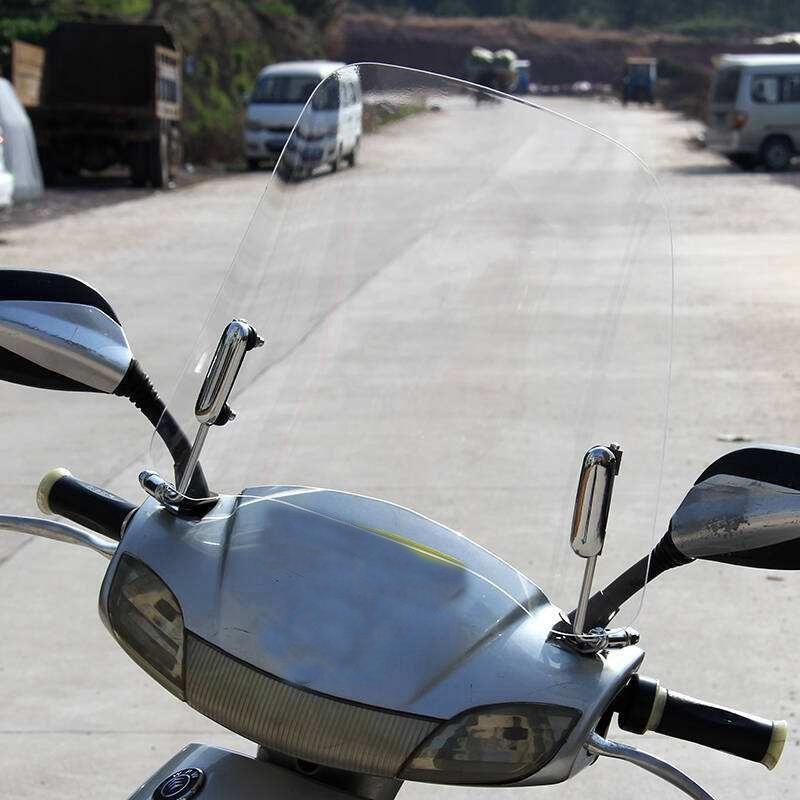 Airflow Adjustable Windscreen Motorcycle Electric Vehicle Windshield Windshield Motorcycle Accessories
