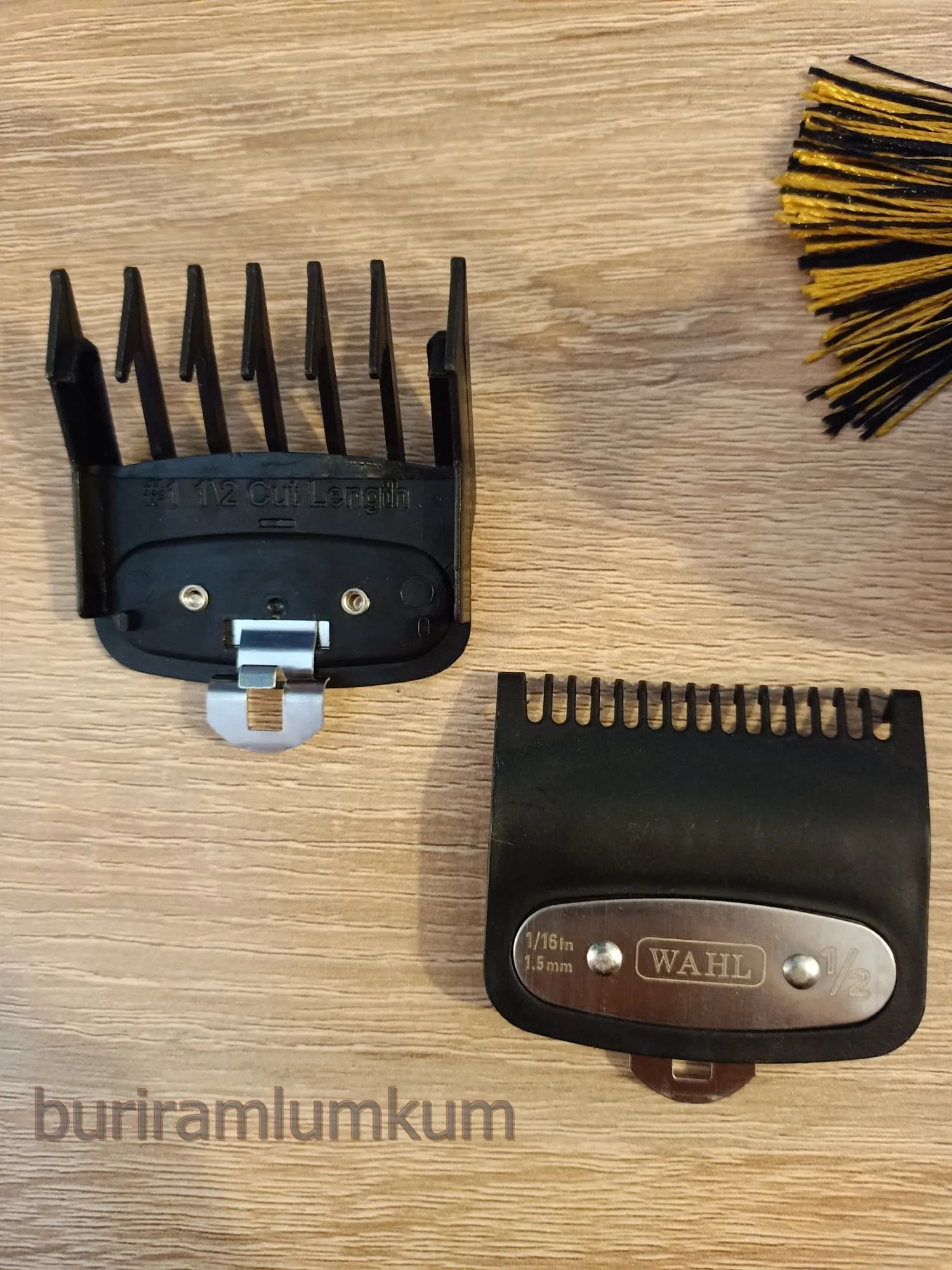 ฟันรอง ปัตตาเลี่ยน wahl ขนาด 1.5mm, 3mm (เบอร์0.5, 1.5) ชุดหวีรองฟัน เบอร์รอง  ตัดผม แบตตาเลี่ยน Deber,Kemei,Gemei ฟันรองปัตตาเลี่ยน ฟันปัตตาเลี่ยน