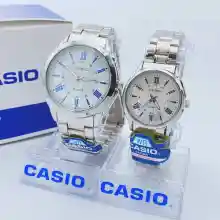 ภาพขนาดย่อของภาพหน้าปกสินค้านาฬิกาข้อมือ คาสิโอ นาฬิกา คู่ ชาย-หญิง 2 เรือน จากร้าน Hatyai Everything Shop บน Lazada