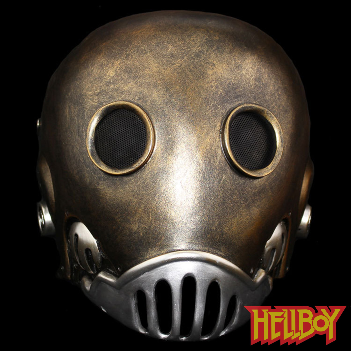 Mask หน้ากาก คาร์ล รูเพรตช์ โครเนน จากหนัง Hellboy เฮลล์บอย วัสดุ ไฟเบอร์กลาส Fiberglass ป้องกัน สำหรับใส่ ปาร์ตี้ แฟนซี คอสเพลย์ สยองขวัญ สุดโหด 
ฮอกกี้ หมวก บีบีกัน ฮาโลวีน รักบี้ Horror Cosplay Hockey Hat Marvel DC BBGUN Halloween Party Fancy Rugby