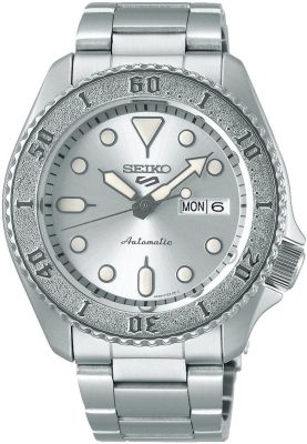 ดูภาพ นาฬิกาข้อมือ ผู้ชาย SEIKO Automatic New 5 Sports รุ่น SRPE71K1 ขนาดตัวเรือน 42.5 มม. ตัวเรือน สาย เป็นStainless steel สีเงิน สำรองพลังงานนานสูงสุด 41 ชั่วโมง เพิ่มเติม นาฬิกาข้อมือ ผู้ชาย SEIKO Automatic New 5 Sports รุ่น SRPE71K1 ขนาดตัวเรือน 42.5 มม. ตัวเรือน สาย เป็นStainless steel สีเงิน สำรองพลังงานนานสูงสุด 41 ชั่วโมง